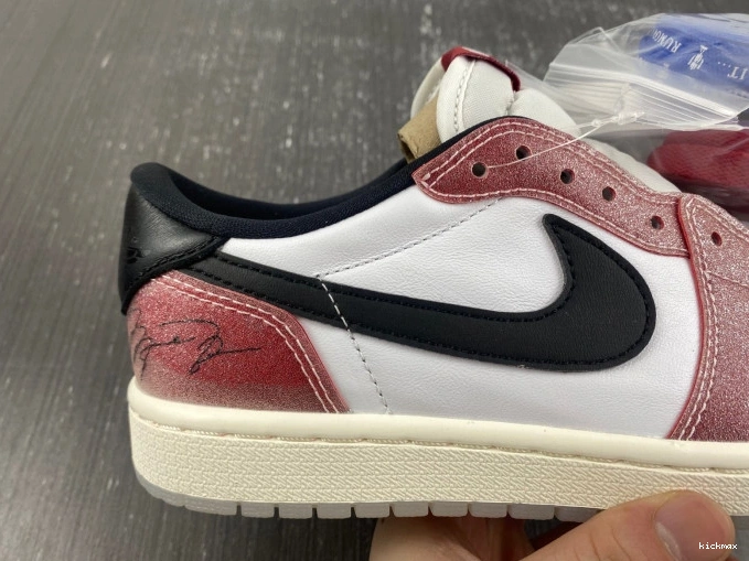 Rep MAX 'RED X JORDAN AIR 1 FN0432-017 TROPHY ROOM BLACK' LOW OG 0805